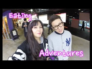 VLOG In Seoul Hapjeong With 규진 EATING ADVENTURES!