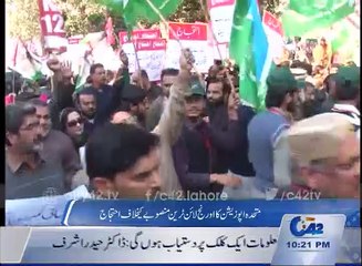 Protest against OLT project