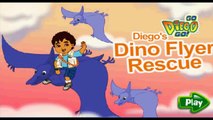 Diegos Dino Flyer Game Movie - Dora Games - Dora The Explorer ( Full Game )