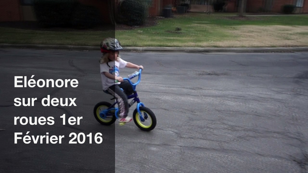 Eléonore sur deux roues 1er Février 2016