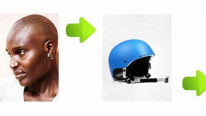 Creepy Human-Skin Looking Motorcycle Helmets