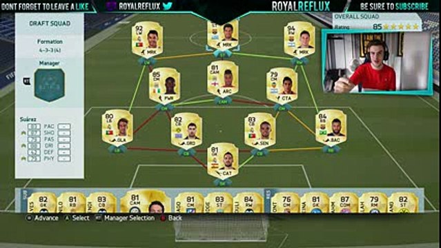 FIFA 16 ULTIMATE TEAM DRAFT (MESSI AND RONALDO)