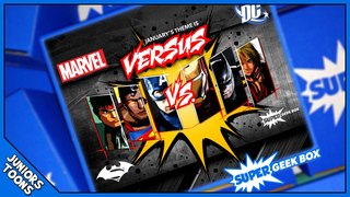 Super Geek Box January Unboxing | Versus | Batman Deadpool Street Fighter and More!