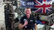 Video- British Astronaut Tim Peake shows how to drink water in space