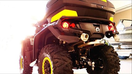 Квадроцикл мощный - Система выхлопа R J Weld & Custom