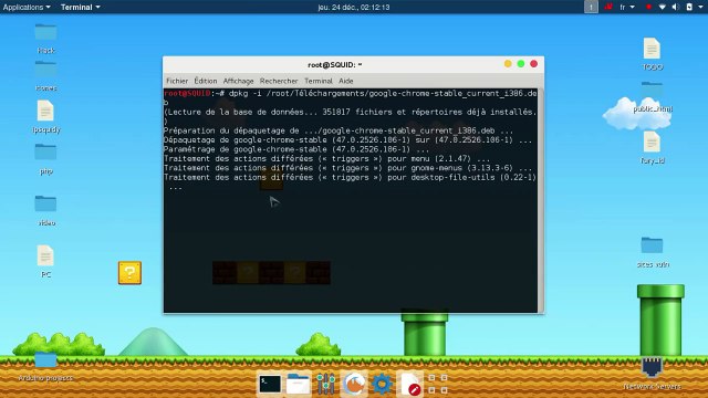 installer google chrome sur kali linux 2016