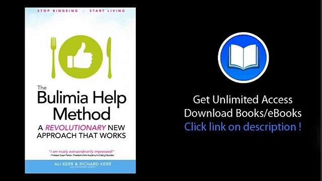 The Bulimia Help Method A Revolutionary New Approach That Works PDF