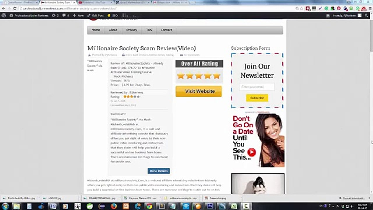 [Proof]**Millionaire Society Scam**[Millionaire Society Scam review]