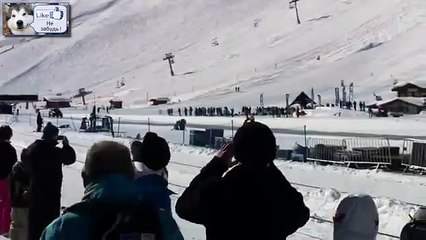 Ну очень крутой каскадер и удачный номер