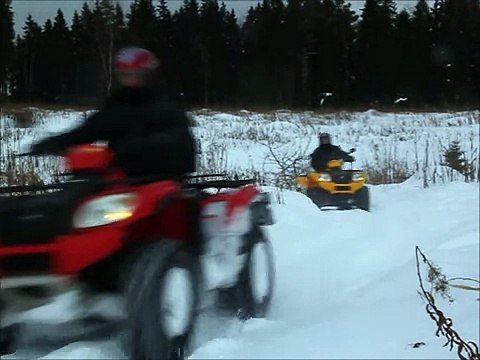 Квадроциклы зимой