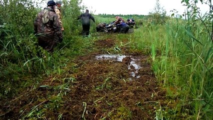 Квадроциклы Ярославль на болоте