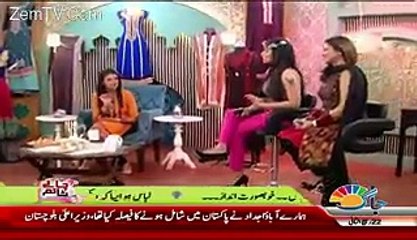 Qandeel Baloch Sings A Song For Imran Khan In Morning Show