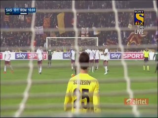 11' Salah M. Goal - Sassuolo 0-1 AS Roma - 02.02.2016