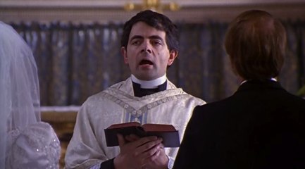 Mr. Bean - As a Nervous trainee Priest (HD)