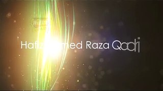 Hafiz Ahmed Raza Qadri - Aaya Hai Tera Diwana - Mera Koi Nahi Hai Tere Siwa 2015