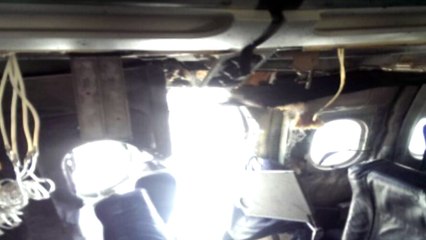 Explosion creates hole in Somali plane mid-air