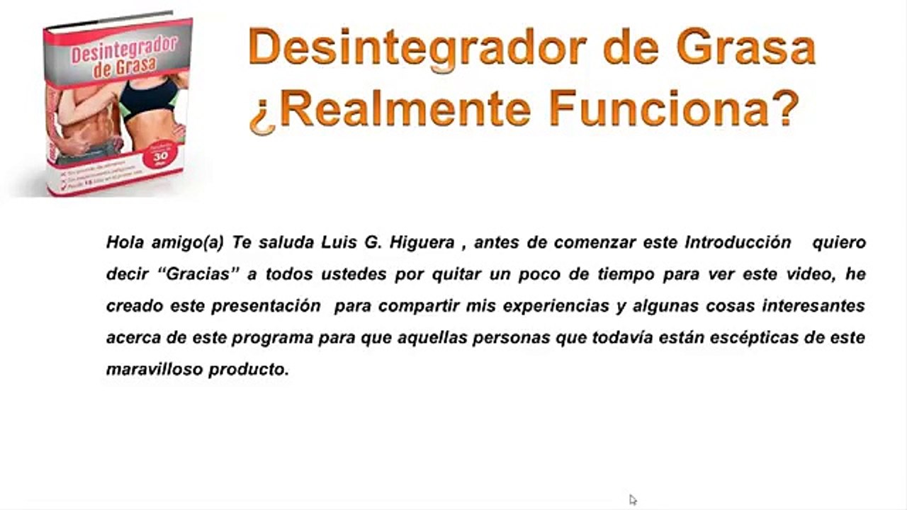 desintegrador de grasa