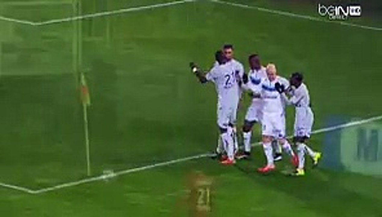 Ibrahima Seck Goal Auxerre 2-0 Evian TG 02.02.2016