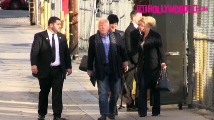 Richard Dreyfuss Arrives To Jimmy Kimmel Live! Studios 2.1.16