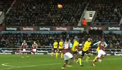 Michail Antonio Goal - West Hamt1-0tAston Villa - 02.02.2016