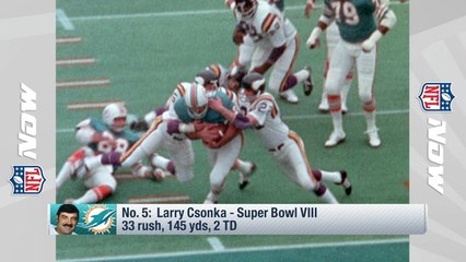 Top 5 RB performances in Super Bowl History
