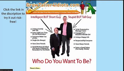 Grow Taller 4 Idiots Review - Don&#39;t Buy Grow Taller 4 Idiots Until You Watch This Review!