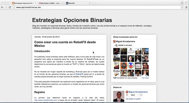 RobotFX Tutorial para principiantes | Opciones Binarias