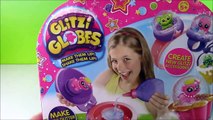 Glitzi Globes ! Make CUTE SPARKLY GLITZI GLOBE Glitter JEWELRY for FROZENs ANNA ELSA & OLAF!FUN