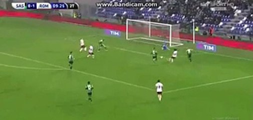 Stephan El Shaarawy Super CHANCE Sassuolo 0-1 Roma