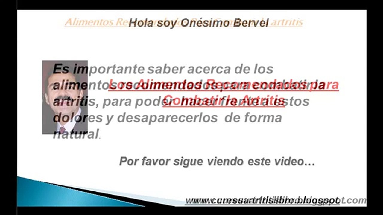 Cure su artritis: Alimentos para combatir la artritis
