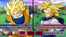 Dragon Ball Z Budokai Tenkaichi 3 : Goku Gohan VS Vegeta Trunks - Armadura Saiyan Batalla Familiar