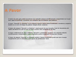 ¿Como revertir la diabetes?