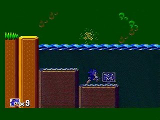 Gameplay Sonic the Hedgehog (Master System) Jungle ACT3