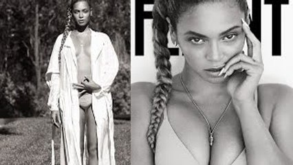 Beyonce Strips Down In Hottest Lingerie - Flaunt Magazine Photoshoot
