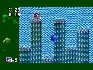 Gameplay Sonic the Hedgehog (Master System) Jungle ACT1