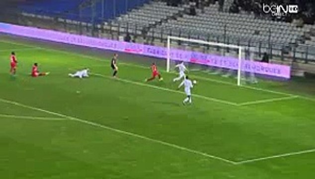 Auxerre 1-0 Evian TG Alexandre Vincent Goal 02.02.2016