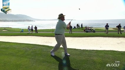 Chris Berman from ESPN Gorgeous Golf Shot 2016 AT