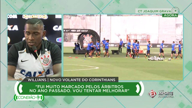 Corinthians apresenta o volante Willians