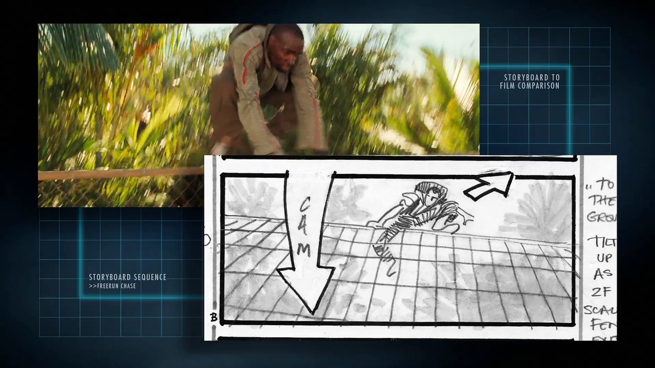 JamesBond - Casino Royale - StoryBoard Freerun Chase II