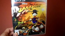 Unboxing Disney Duck Tales DuckTales Remastered HD Capcom Sony Playstation 3 PS3 WayForwar