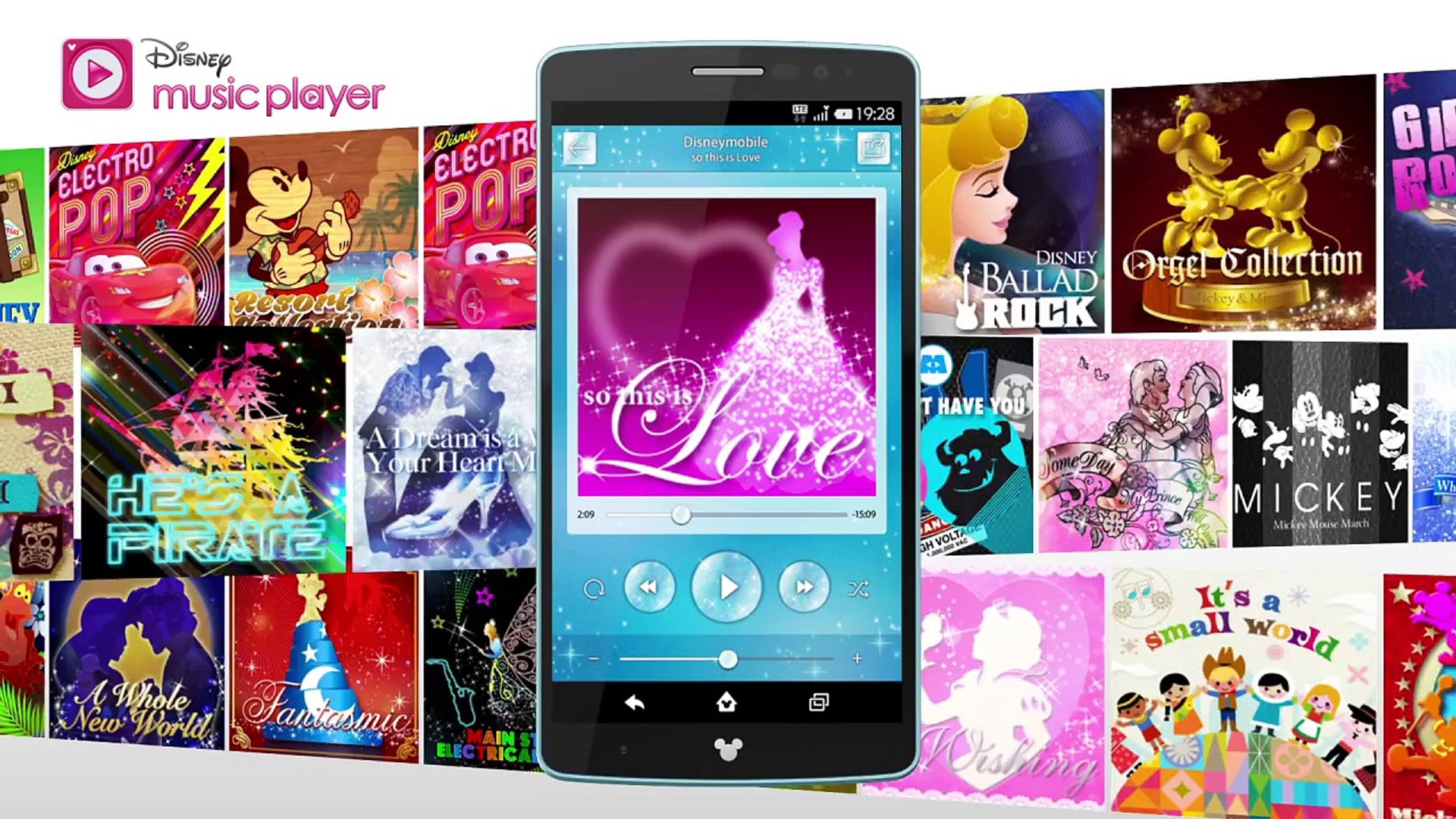 ディズニー モバイル オン ドコモdm 01gプロモーションビデオ Dailymotion Video