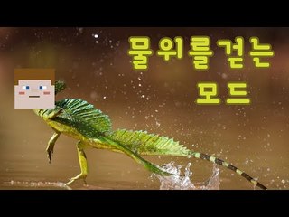물위를 걸을수가 있넹?! 오옷!! - 양띵TV후추 마인크래프트