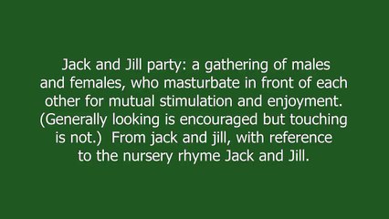 jack and jill meaning and pronunciation