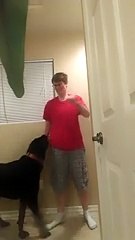 Kendine Zarar Veren Çocuğa Köpek Engel Oldu.. Yok Böyle Bir