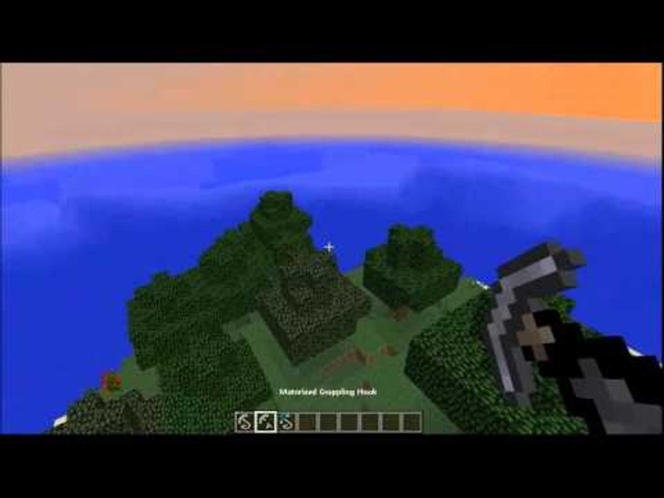 슈슝!마블에 스파이더맨이 있다면 마크엔 그래플링후크가 있다! 마크 그래플링 후크 모드 Minecraft Grappling Hook Mod
