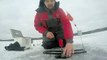 Minnesota Ice Fishing 2015 - Tip up fishing for Pike