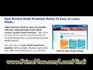 How to Learn Hindi for Kids / Rocket Languages - Hindi - India