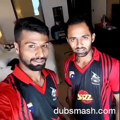 Ehsan Adil & Zia-ul-Haq ‪#‎LahoreQalandars‬ ‪#‎Dubsmash‬ ‪#‎AbKhelKeDikha‬ ‪#‎DamaDamMast‬