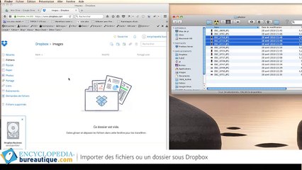 Comment ajouter/importer des fichiers ou dossier à Dropbox