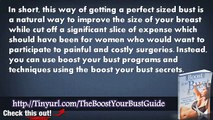 Boost Your Bust Methods | Boost Your Bust Does It Really Work